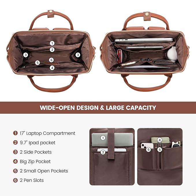 USB-Enabled Fashion Laptop Backpack