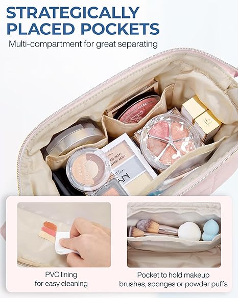 SoftGlow Makeup Travel Bag